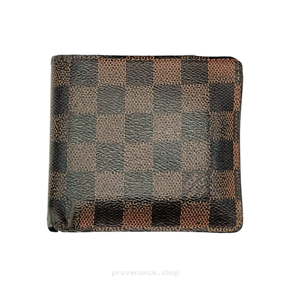 🔴 Louis Vuitton Marco Wallet - Damier Ebene - Picture 1 of 8